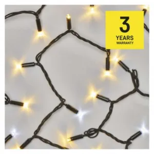 EMOS Lighting Profi LED spojovacia reťaz preblikávajúca, 10 m, vonkajšia, teplá/studená biela