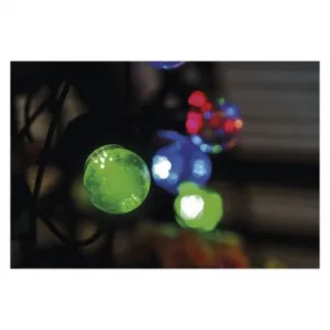 EMOS Lighting LED svetelná reťaz – 10x párty žiarovky, 5 m, vonkajšia aj vnútorná, multicolor