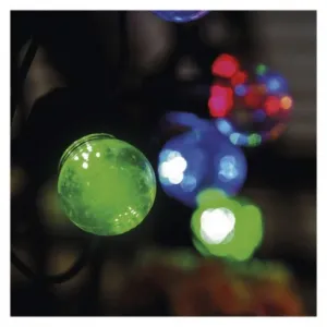 EMOS Lighting LED svetelná reťaz – 10x párty žiarovky, 5 m, vonkajšia aj vnútorná, multicolor