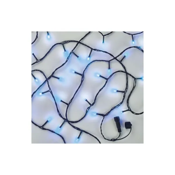 EMOS Lighting Standard LED spojovacia vianočná reťaz, 10 m, vonkajšia aj vnútorná, modrá
