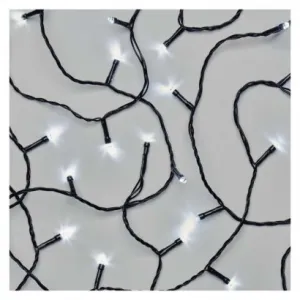 EMOS Lighting Standard LED spojovacia vianočná reťaz, 10 m, vonkaj. aj vnútor., studená biela
