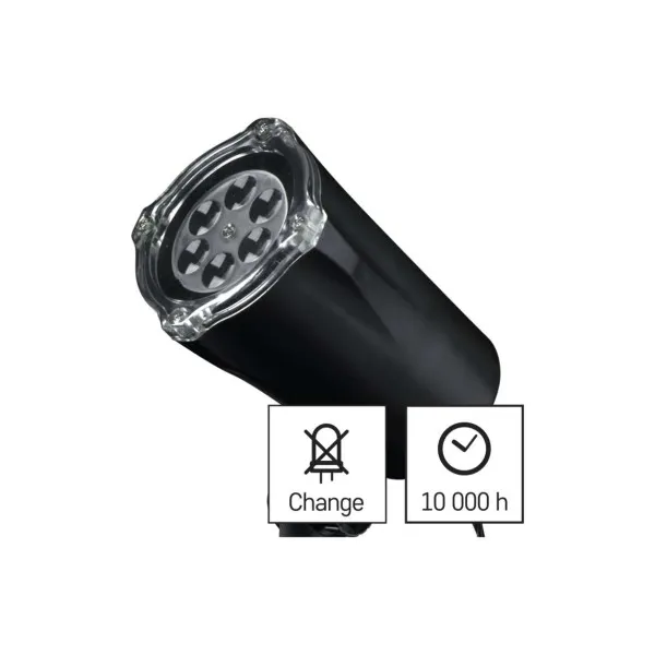 EMOS Lighting LED vianočný dekoratívny projektor – vločky, vonkajší aj vnútorný, biela
