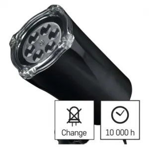 EMOS Lighting LED vianočný dekoratívny projektor – vločky, vonkajší aj vnútorný, biela