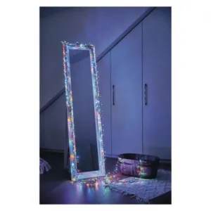 EMOS LED vianočná reťaz – tradičná, 22,35 m, vonkajšia aj vnútorná, multicolor
