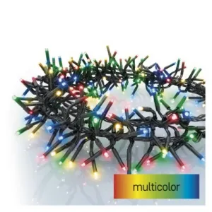 EMOS LED vianočná reťaz – ježko, 7,2 m, vonkajšia aj vnútorná, multicolor, programy