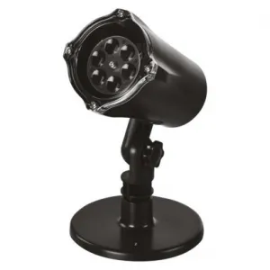 EMOS Lighting LED dekoratívny projektor – vločky, vonkajší aj vnútorný, studená biela