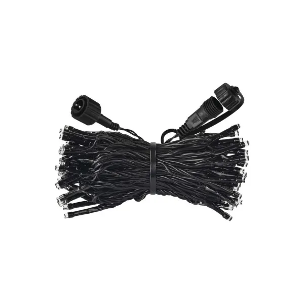 EMOS Standard LED spojovacia vianočná reťaz, 10 m, vonkajšia, teplá/studená biela