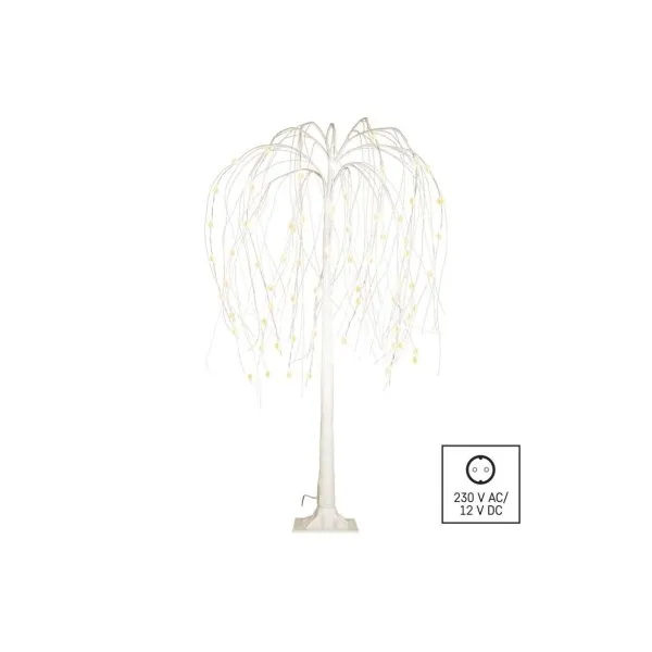 EMOS LED svietiaci stromček, 120 cm, vonk. a vnút., teplá biela