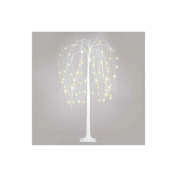EMOS LED svietiaci stromček, 120 cm, vonk. a vnút., teplá biela