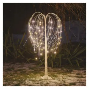 EMOS LED svietiaci stromček, 120 cm, vonk. a vnút., teplá biela