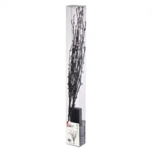 EMOS LED vetvička s perlami, 60 cm, 3x AA, vnútorná, teplá biela, časovač