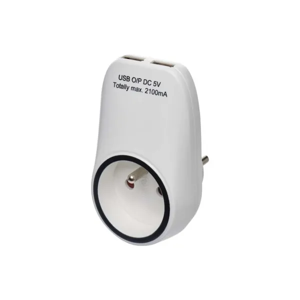 EMOS Zásuvka s 2× USB