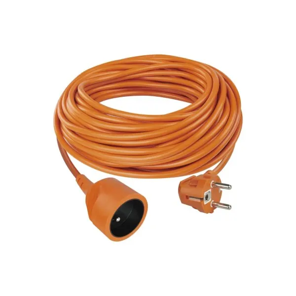 EMOS Predlžovací kábel 30 m / 1 zásuvka / oranžový / PVC / 230 V / 1,5 mm2