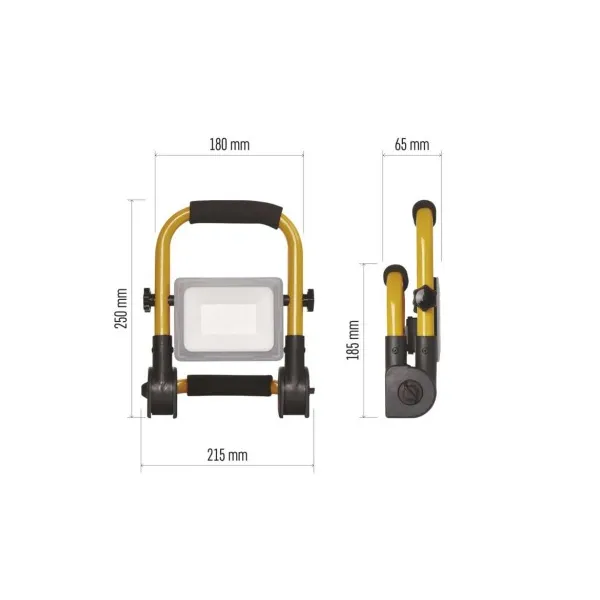 EMOS Lighting LED reflektor prenosný ILIO, 21W neutrálna biela