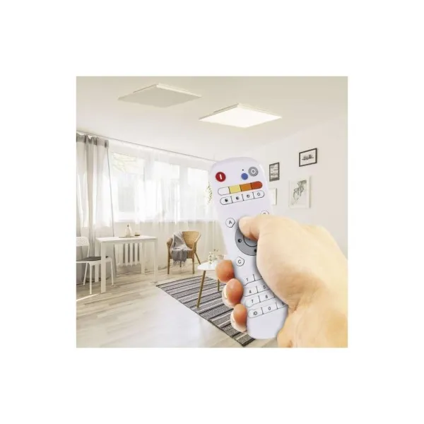 EMOS Lighting LED panel prisadený RIVI 30x30, 20W, stmiev.so zmenou CCT