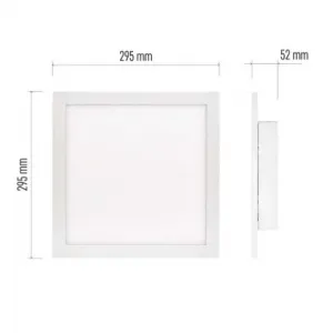 EMOS Lighting LED panel prisadený RIVI 30x30, 20W, stmiev.so zmenou CCT