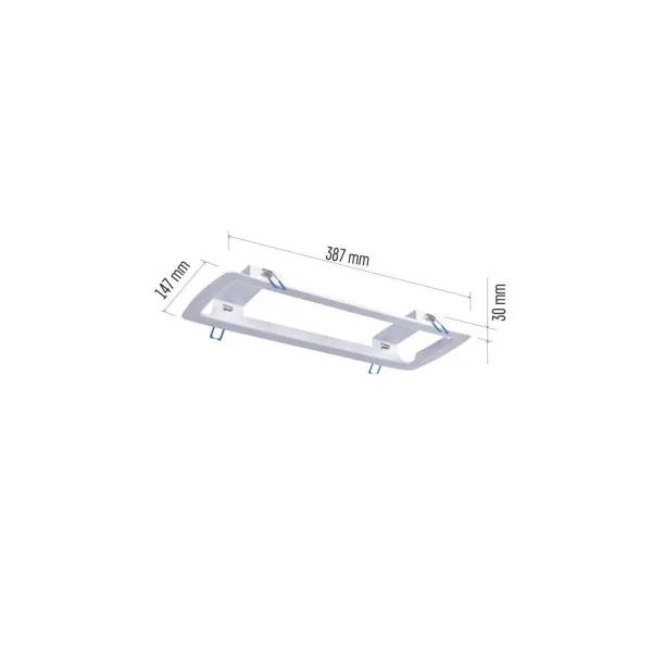EMOS Lighting Rámik na vstavanú montáž núdzového svietidla NESSI
