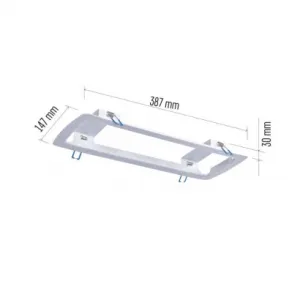 EMOS Lighting Rámik na vstavanú montáž núdzového svietidla NESSI