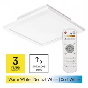 EMOS Lighting LED panel prisadený RIVI 30x30, 20W, stmiev.so zmenou CCT