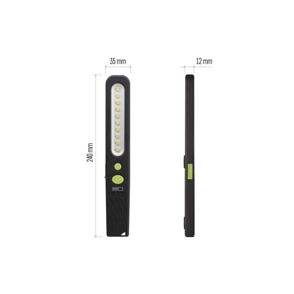 EMOS SMD LED + LED nabíj. svietidlo P4538, 700 lm, 1200 mAh