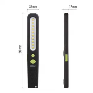 EMOS SMD LED + LED nabíj. svietidlo P4538, 700 lm, 1200 mAh