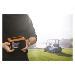 EMOS Bezúdržbový olovený trakčný aku. 12 V/15 Ah, faston 6,3 mm