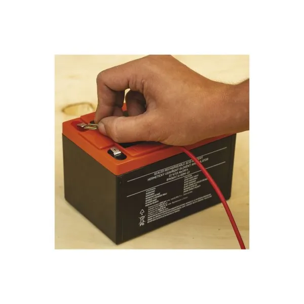 EMOS Bezúdržbový olovený trakčný aku. 12 V/15 Ah, faston 6,3 mm