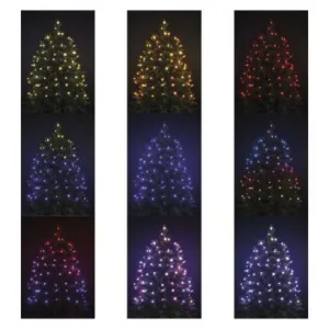 EMOS Lighting GoSmart LED vianočná reťaz, 8 m, vonkajšia aj vnútorná, RGB, programy, časovač, wifi