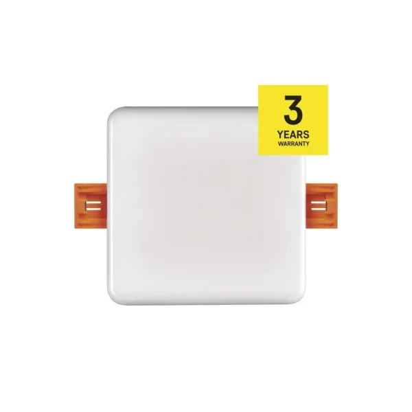 EMOS Lighting LED panel VIXXO 100×100, štvorcový vstavaný biely,7,5W neutr.b.,IP65