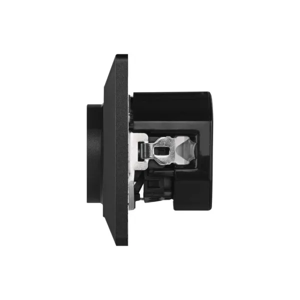 EMOS Zásuvka s USB 2,1A max., antracit