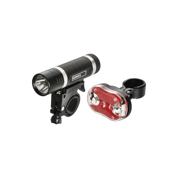 EMOS LED predné + zadné sviet. na bicykel P3920 na 5× AAA, 150 lm