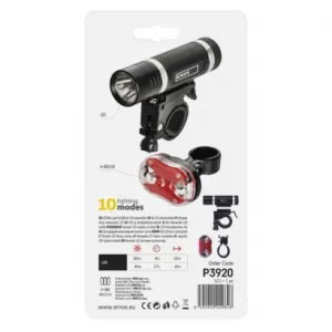 EMOS LED predné + zadné sviet. na bicykel P3920 na 5× AAA, 150 lm
