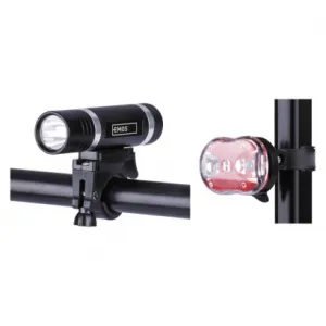 EMOS LED predné + zadné sviet. na bicykel P3920 na 5× AAA, 150 lm