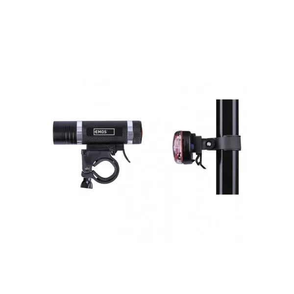 EMOS LED predné + zadné sviet. na bicykel P3920 na 5× AAA, 150 lm