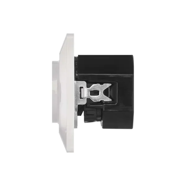 EMOS Zásuvka s USB A+USB C, biela