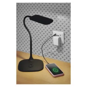 EMOS Zásuvka s USB A+USB C, biela