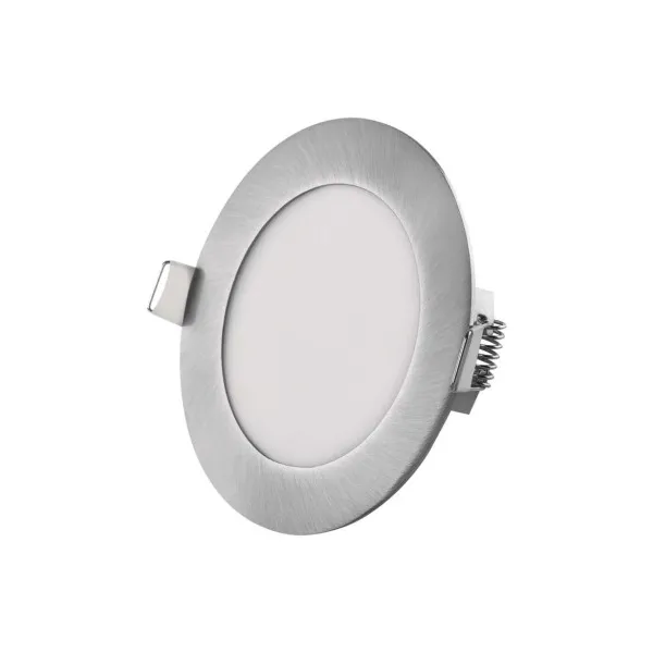 EMOS Lighting LED vstavané svietidlo NEXXO, kruhové, strieborné, 7W, CCT