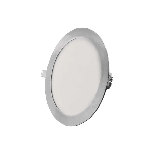 EMOS Lighting LED vstavané svietidlo NEXXO, kruhové, strieborné, 18W, CCT