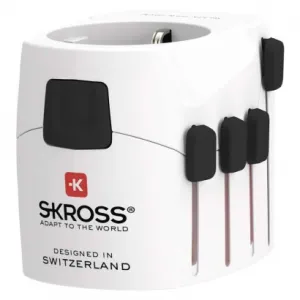 SKROSS Cestovný univerzálny adaptér do zahraničia (Ame.,Ázia,Afr.)