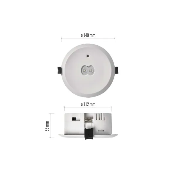 EMOS Lighting LED Núdzové svietidlo ORSU 3W 240LM 3H