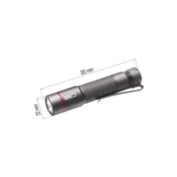 EMOS CREE LED kovové svietidlo Ultibright 60, 170lm, 1xAA