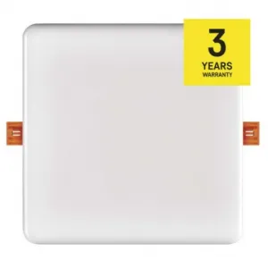 EMOS Lighting LED panel VIXXO 185×185, štvorcový vstavaný biely,19W neut.b.,IP65