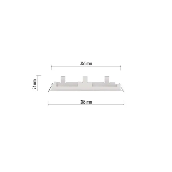 EMOS Lighting Rámik na vstavanú montáž núdzového svietidla CESSI
