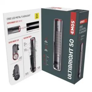 EMOS CREE LED kovové svietidlo Ultibright 50, 100lm, 1xAAA