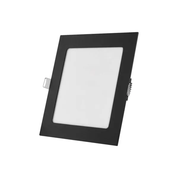 EMOS Lighting LED vstavané svietidlo NEXXO, štvorec, čierne, 12W, CCT