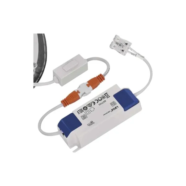 EMOS Lighting LED vstavané svietidlo NEXXO, kruhové, strieborné, 7W, CCT