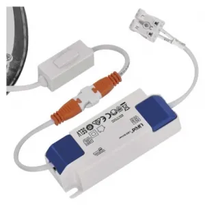 EMOS Lighting LED vstavané svietidlo NEXXO, kruhové, strieborné, 7W, CCT
