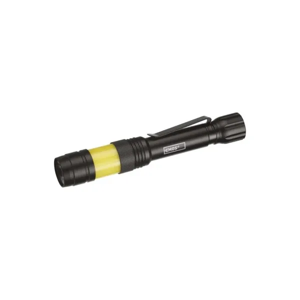 EMOS 360° COB LED kovové svietidlo, 270 lm, 2× AA