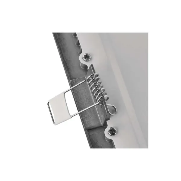 EMOS Lighting LED vstavané svietidlo NEXXO, štvorec, strieborné, 7W, CCT