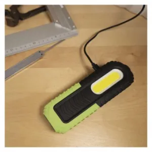 EMOS COB LED + LED nabíj. prac. svietidlo P4531, 400 lm, 2000 mAh